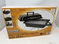 Tabletop gas grill