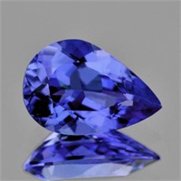 Natural Purple Blue Tanzanite 1.64 Cts - VVS
