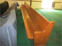 30 Church Pews Solid Wood Oak 13'8" # 335