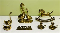 7 Brass Figures