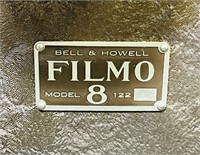 Bell and Howell Filmo 8 Projector, works