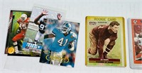 Mixed Vintage Football Cards
