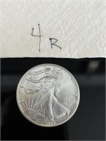 1 oz American Eagle Silver Dollar 1990