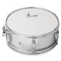 SLADE 14 inch Snare Drum Transparent Drum - Silver