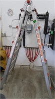LIttleGiant LadderSystem w/Leg Leveler&Step Ladder
