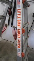 LIttleGiant LadderSystem w/Leg Leveler&Step Ladder