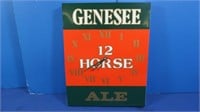 Genesee 12 Horse Ale Clock