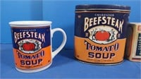 Campbell's Soup "Beef Steak" Tomato Adv, Lot