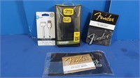 iPhone 5 Earbuds,Otter Defender Box,Fender Logos