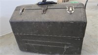 Vintage Tool Box w/Assorted Tools-18x13x10"