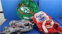 4 Genesee Beer Inflatables&Duffle Bag