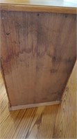 Knotty Pine Side Table-16x14x26"