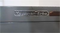 Yawman-Erbe 4 Drawer Metal File Cabinet w/Key