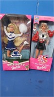 2 NIB1990s Barbies-Disney World, Penn State