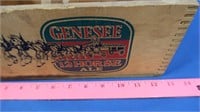 Genesee 12 Horse Ale Cap&Wooden Box