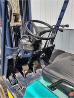 Komatsu Forklift Propane 6406 Hours 3.5' Forks