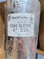 Hart & Cooley F204 Sleeve 4" Diameter Pipe and