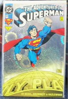 Graded DC Comic Book The Adventures of Superman