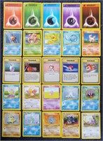 25 Vintage Pokemon Cards Various Years