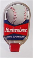 Budweiser King of Beers Tap Handle with Baseball