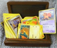25 Assorted Pokemon Cards Elephant Case
