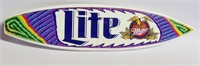Miller Lite Surf Board Beer Tap Handle