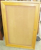 Large Enclosed Glass Display Case