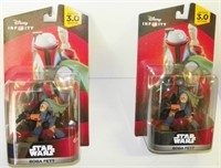 2 Disney Star Wars "Boba Fett" Figures 3.0 Edition