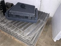 ASSORTED SHEET PANS, BREAD MOULDS, MUFFIN TINS,
