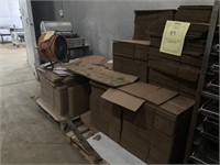 PALLETS CARDBOARD BOXES