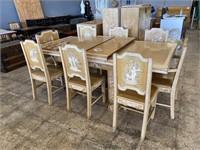 SS PRES. CLEVELAND FLAGSHIP DINING TABLE W/8 CHAIR