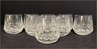 Eight Waterford Crystal Lismore Arcus Tumblers