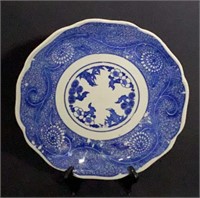 Japanese Blue and White Transfer Plate