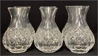 Six Waterford Crystal Lismore Small Water Carafes.