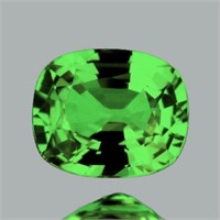 Natural Vivid Chrome Green Tsavorite Garnet 1.06 C