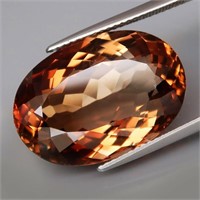 Natural Brazil Imperial Champagne Topaz 24.97 Cts