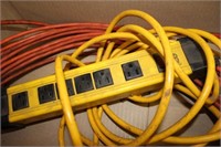 50' Extension Cord w/ Multiple Outlets