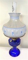 antique aladdin type oil lamp- VG condition