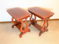cherry end tables- Very good ocndition