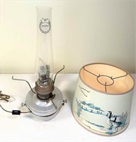 antique oil lamp- Aladdin parts
