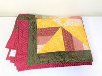 46 x 63inch handmade quilt