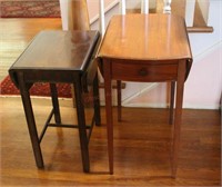 2 Drop Leaf End Tables - 1 Lane Furniture