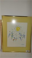 Pablo Picasso Homage to the Sun print