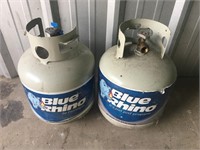 Pair of Propane Tanks with Contents