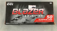 9 MM Blazer Ammunition (50 Rounds)