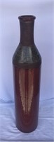 Ornate 2' 9" Bottle Jar Urn