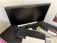 COMPUTER SYSTEM WITH MONITOR & KEYBOARD