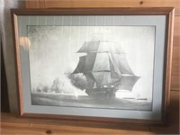 Ship Framed Artwork
