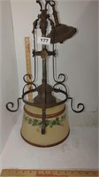 vintage wrought iron chandelier