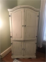 Shabby Chic Painted Wardrobe Armoire